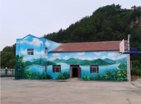 永修彩绘墙绘一般制作的位置