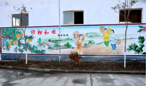 永修乡镇文化墙 乡风文明焕发新活力