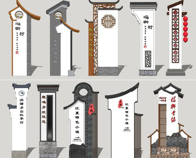 永修美丽乡村标识标牌有哪些分类？